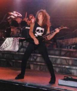 Metallica live Skedsmohallen, Oslo, Norway 18 Oct 1988