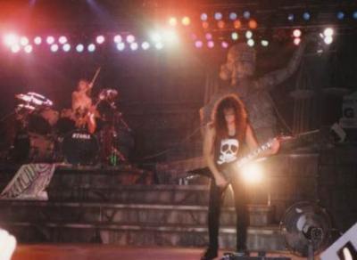 Metallica live Skedsmohallen, Oslo, Norway 18 Oct 1988