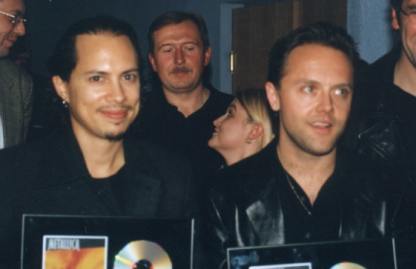 Metallica, Kirk Hammett and Lars Ulrich
